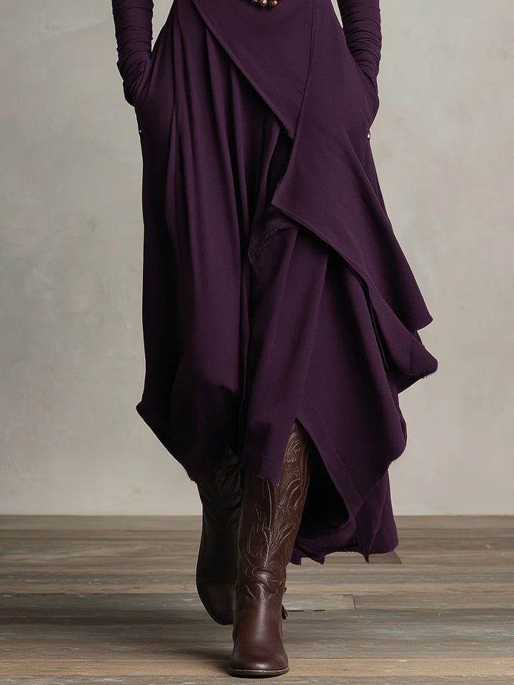 Catherine | Elegant Pleated Maxi Dress