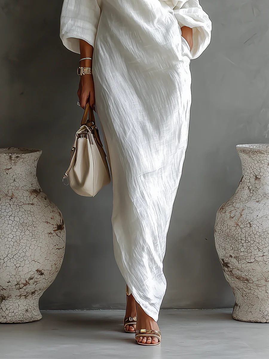 Monica | Elegant One-Shoulder Maxi Dress