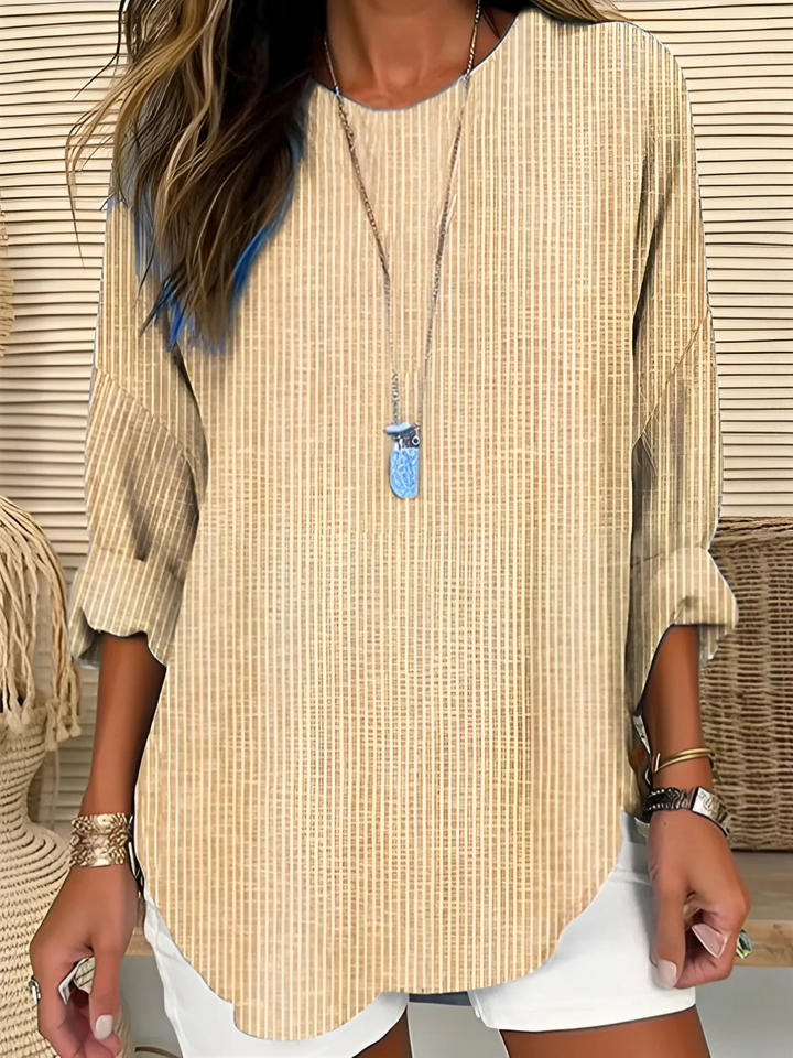 Helena | Striped Relaxed-Fit Blouse