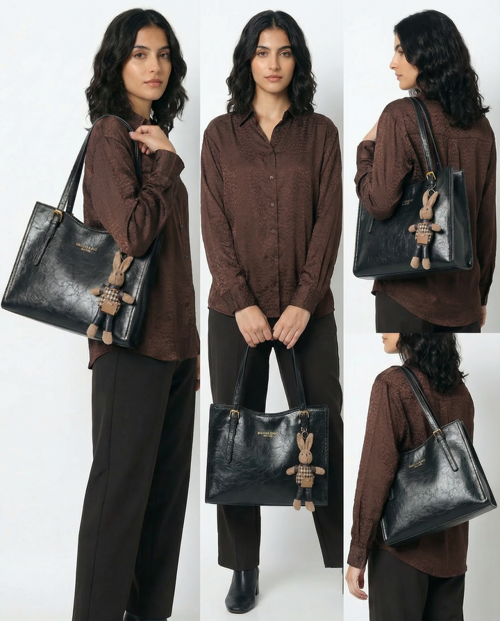 Lena | Structured Everyday Tote Bag
