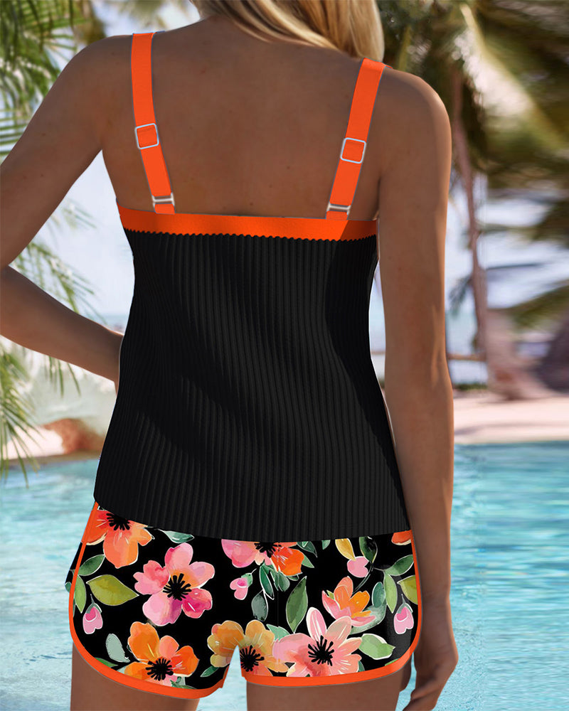 Amelia | Elegant Two Piece Tankini Set
