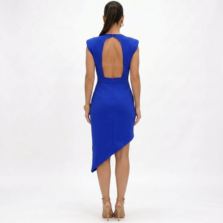 Aurora | Asymmetric Shoulder Dress