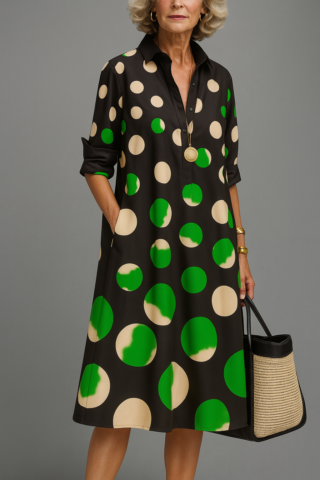 Brittney | Elegant Midi Dress
