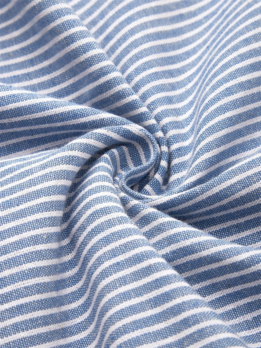 Eleanora | Flattering Striped Midi Dress