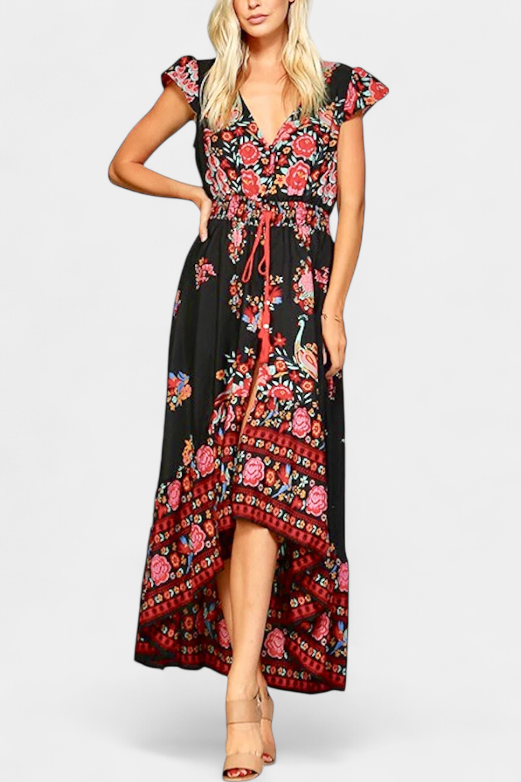 Bella | Classic Floral Dress
