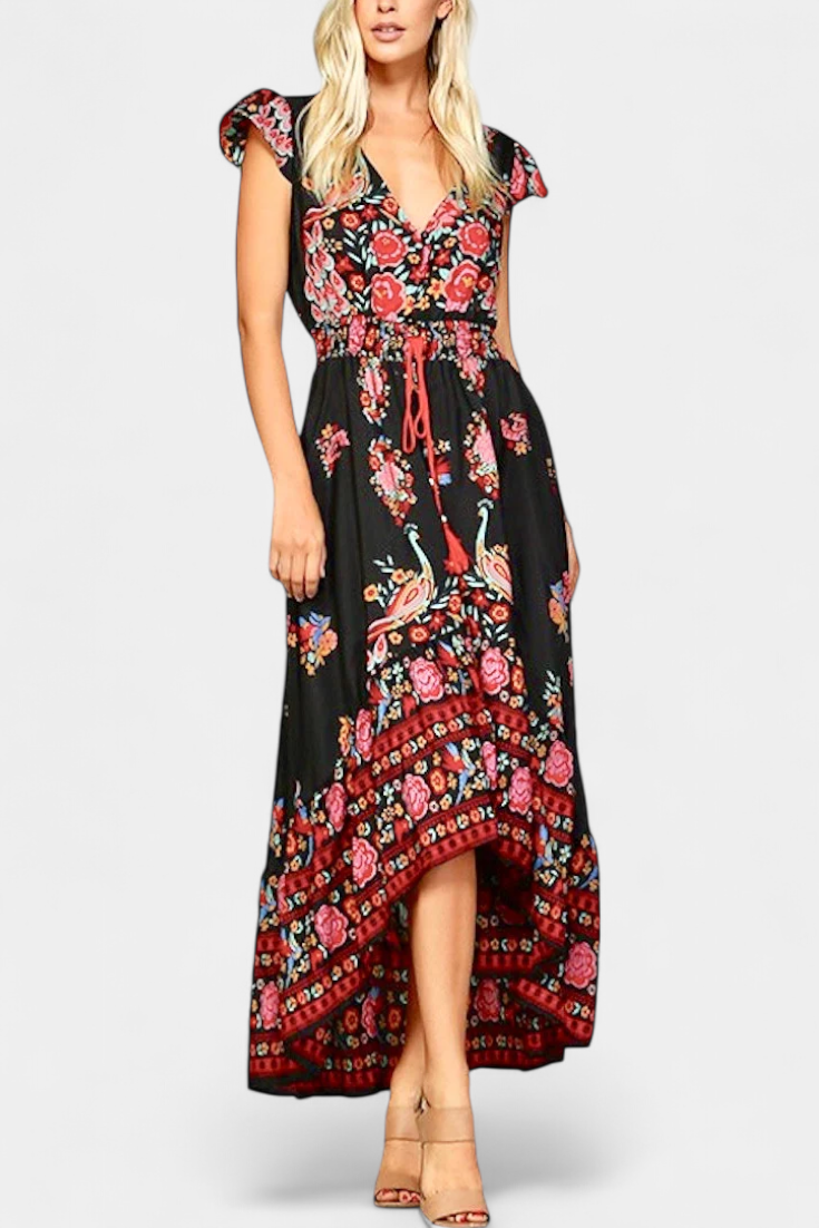 Bella | Classic Floral Dress