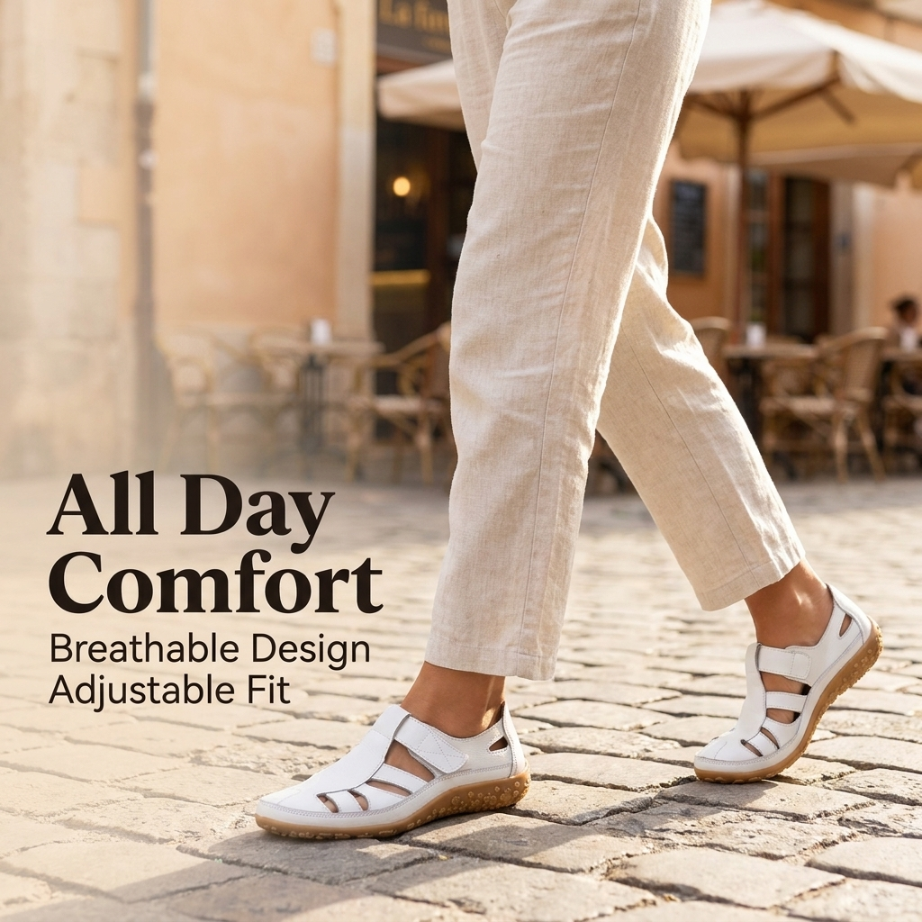 Edwina | Orthopaedic Cut Out Sandals