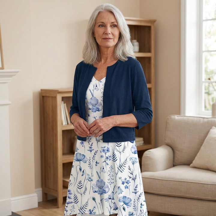 Moira | Floral Two Piece Midi Dress