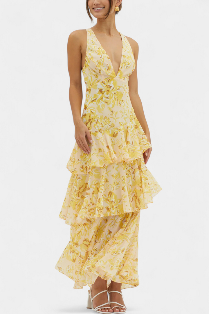Giulia | Classic V-Neck Dress