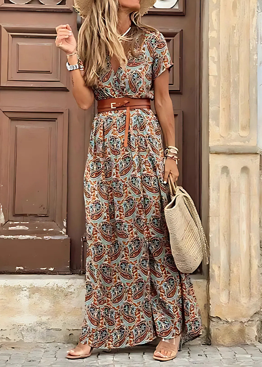 Rosalind | Floral Boho Maxi Dress
