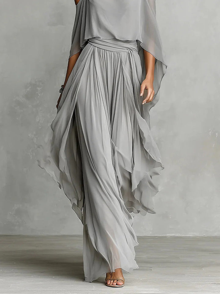 Mirelle | Off-Shoulder Flowy Set