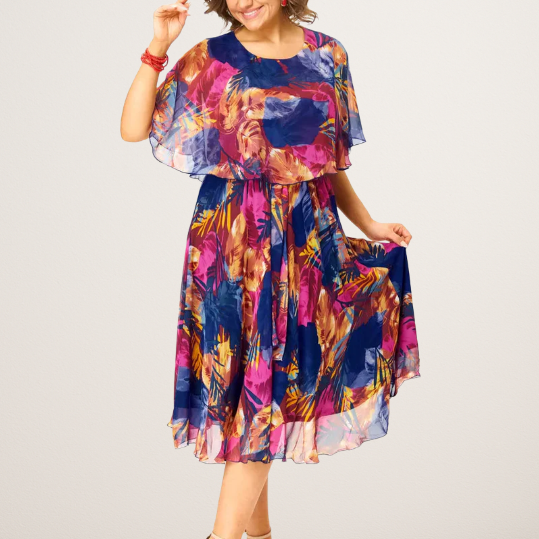 Margaret | Effortless Floral Comfort Dress