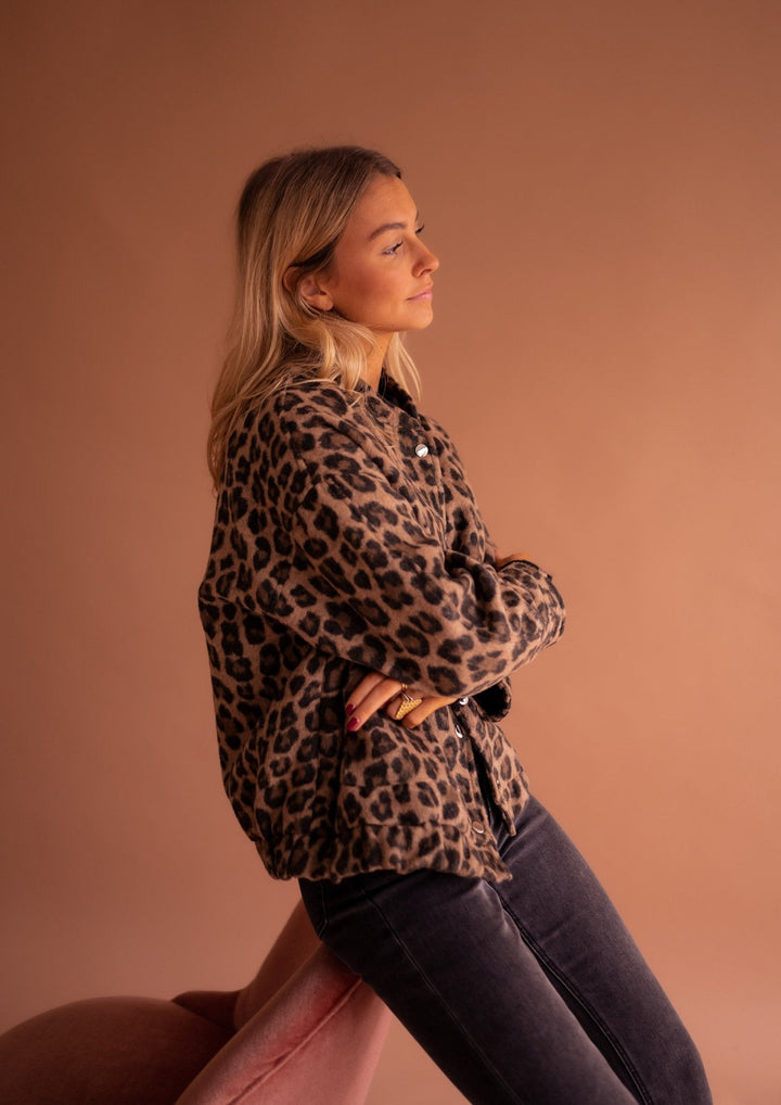 Charlotte | Stylish Leopard Print Jacket