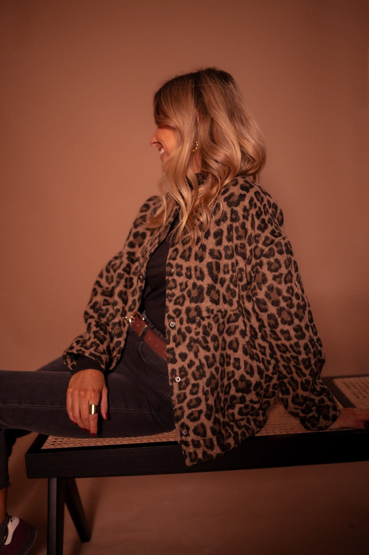 Charlotte | Stylish Leopard Print Jacket