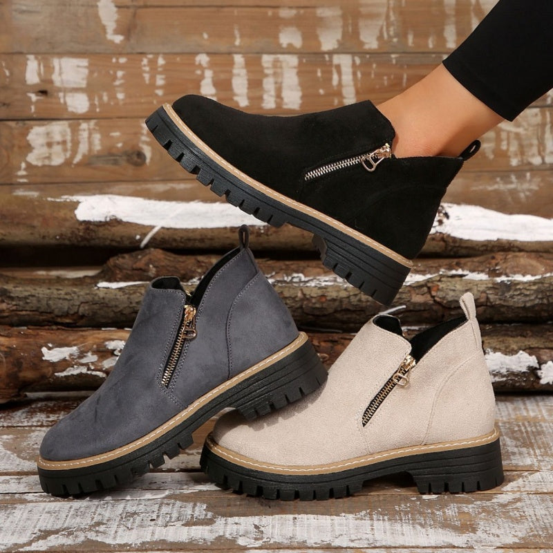 Adeline | Supportive Block Heel Boots