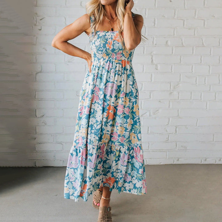 Catherine | Elegant Floral Maxi Dress