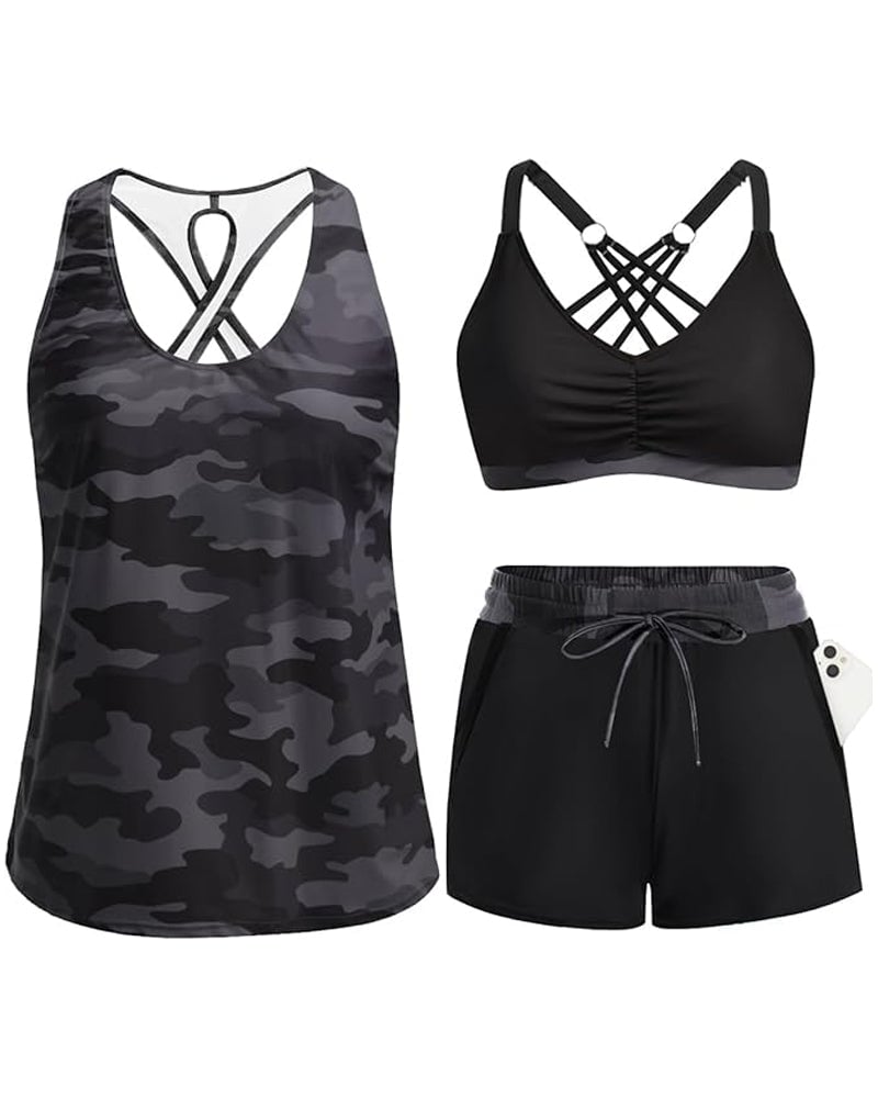 Norah | Three Piece Swim Set