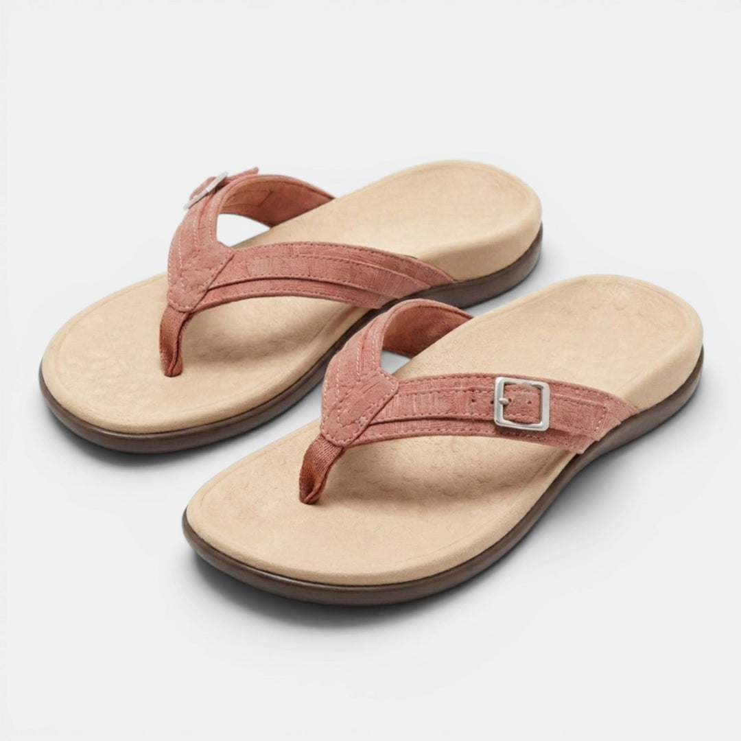 Aurelia | Cushioned Arch Support Flip Flops