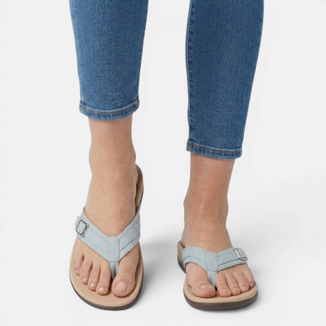 Aurelia | Cushioned Arch Support Flip Flops
